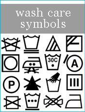 wash care symbols graphic